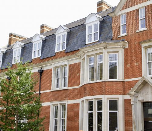 traditional single and french doors